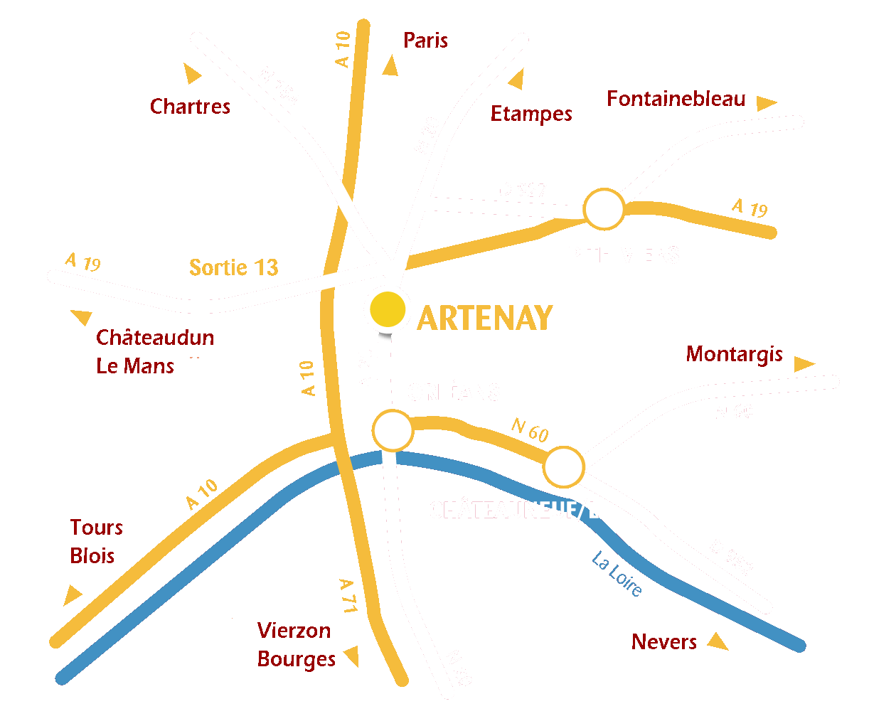 Plan d'accès au musée